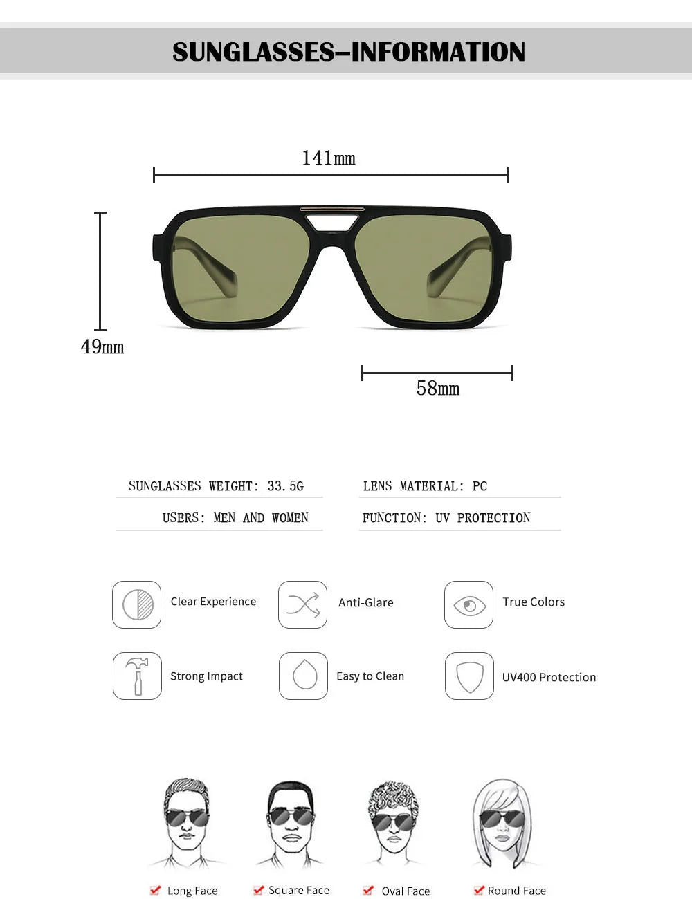 Square Sunglass Men Vacation Fashion Glasses Vintage Sunglasses Women 2025 Gafas De Sol Hombre Lunette Soleil Femme Dropshipping