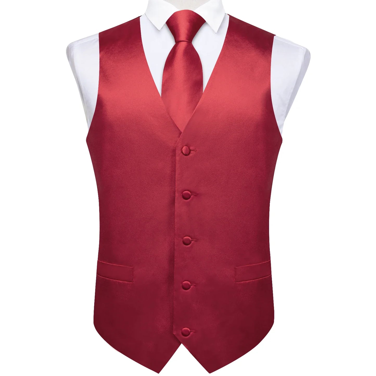 Wedding Party Green Men's Vest Shirt Accessories Fashion chaleco hombre for Man Four Seasons Wear Wholesale Necktie Handkerchief