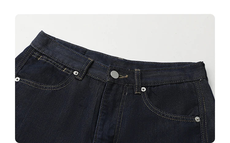 Women's Jeans Loose Casual New High Waist Split Female Wide Leg Denim Pants  Spring Autumn 2025