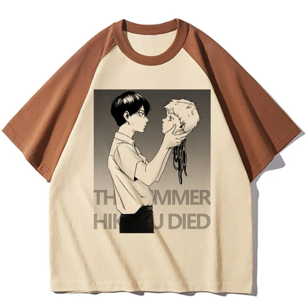the Summer Hikaru Died shirt teen Breathable Trendy Classic Vintage graphic streetwear 2000s harajuku korean clothes Gothic