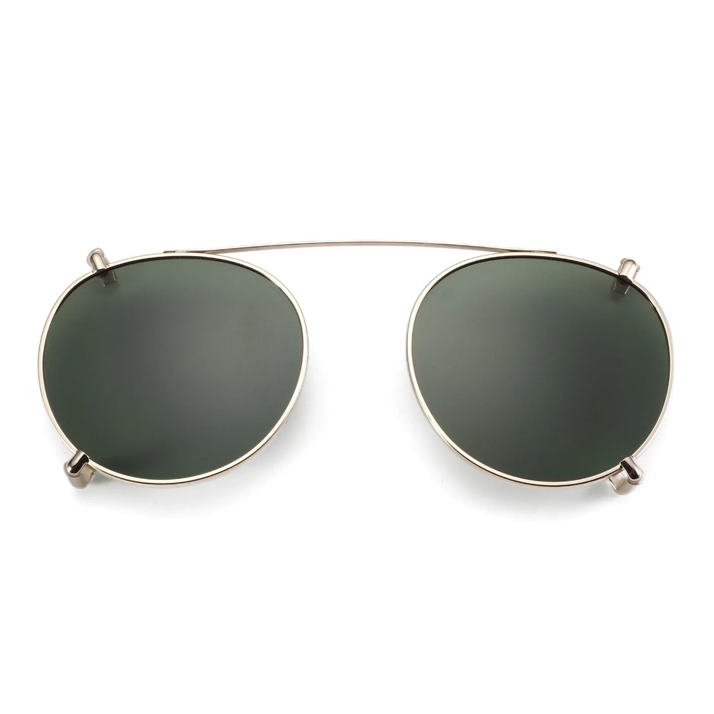 Steampunk Style Clip On Sunglasses for Men Women Anti Blue Light Glasses+Polarized Clip Fashion/Retro Computer Eyewear