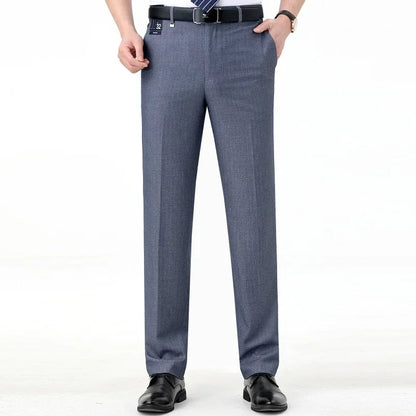 Top-Quality Men's Woolen Trousers - Traf Suit Pants,Business Formal,Trousers for Men, Man Pants, Naples Wool Dress Pants for Men
