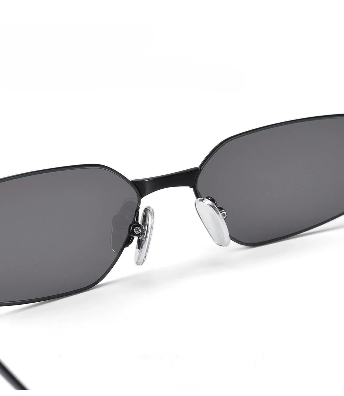Fashion New Polygon Pure Titanium Outdoors Sun Protection Sunglasses High-quality Ultra Light Frame Support Prescription Lenses