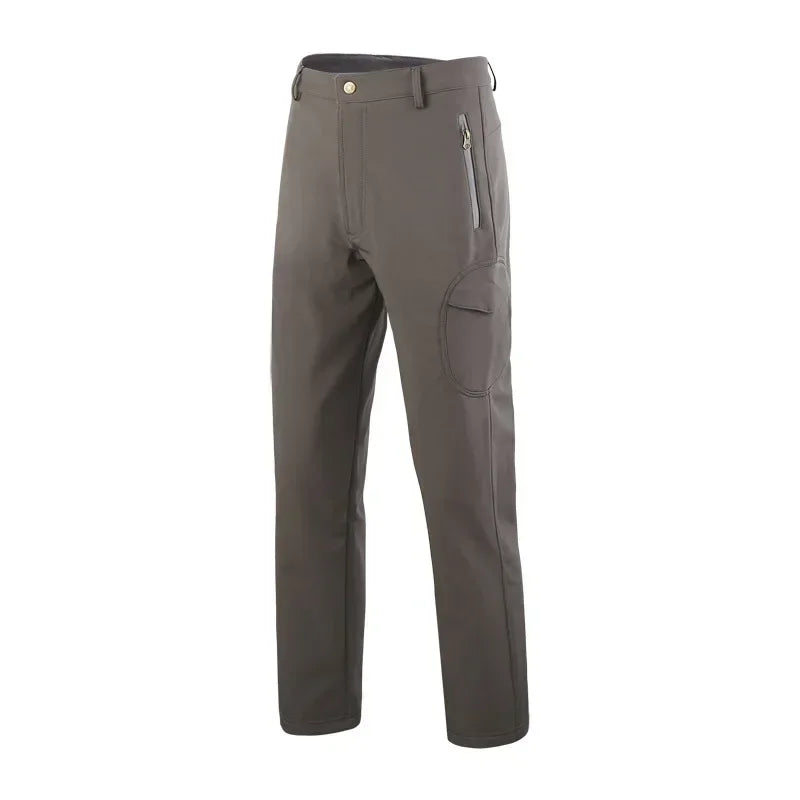 Tactical Pants Soft Shell Fleece Cargo Pants Men Hunting Pants Camouflage  Pant Casual Trousers Unisex Waterproof
