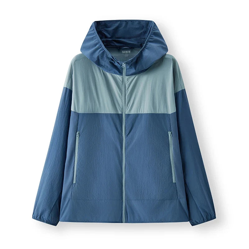Sun Protection Jacket Men Lightweight Cool Feeling Triple Protection Hooded Top 2025 New Summer Jacket for Outdoor