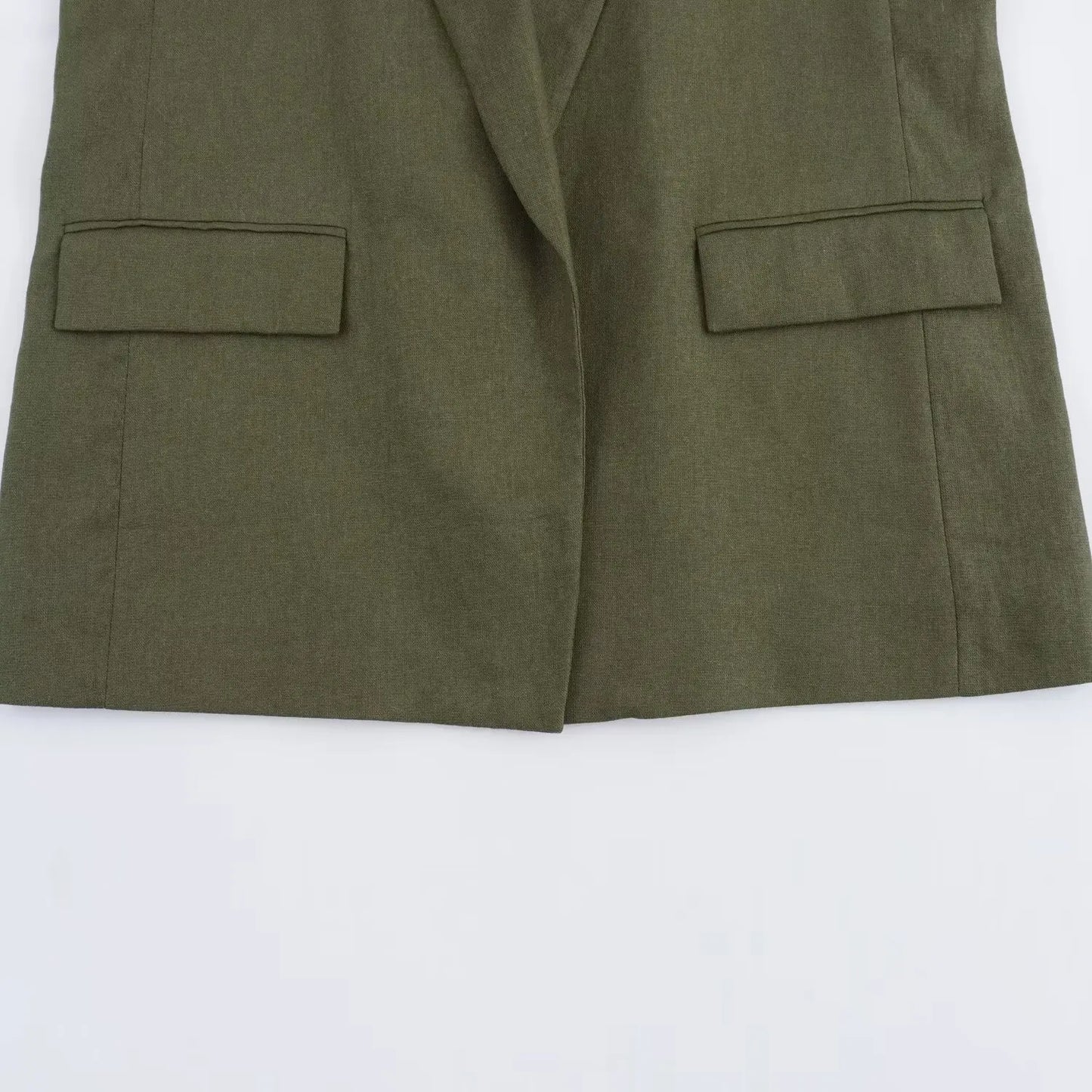 Women Fashion Solid Blazer Notched Collar Long Roll up Sleeves Female Chic Office Lady Business Outfits