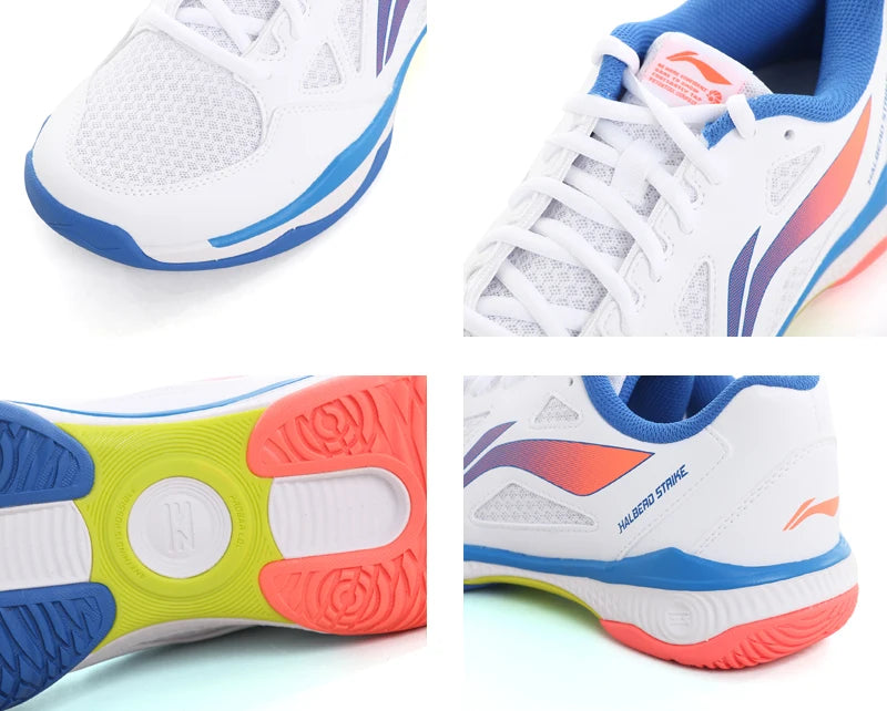 Unisex HALBERD STRIKE Badminton Shoes Breathable Comfortable LiNing Men Women Training Sneakers AYTV021