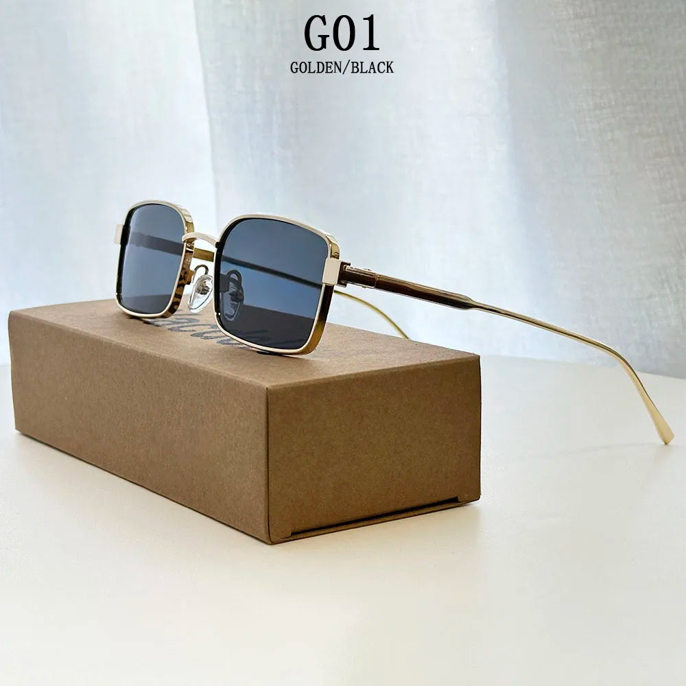 2026 Square Sunglasses Women Trendy Luxury Sunscreen Sunglass Men Vintage Fashion Glasses Trending Lentes De Sol Mujer Zonnebril