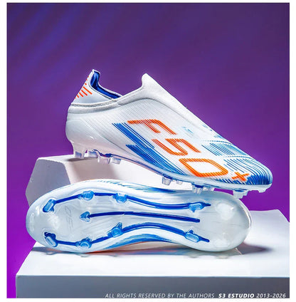 New Men's Soccer Shoes Non Slip Indoor Football Boots Sport Comfortable Grass Cleats Ultralight Fg Turf Futsal Adult Non-Slip