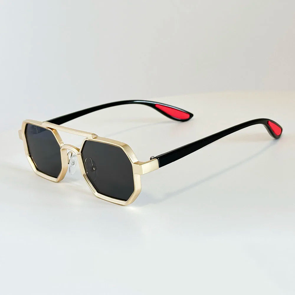 2025 Luxury Sunglass Men Vintage Steampunk Square Sunglasses Women Retro Fashion Glasses Sunglasses For Men Lunette Soleil Femme
