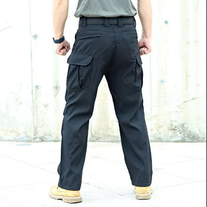 Men's Military Tactical Casual Pants Waterproof Combat Cargo Trousers Multi-pocket Casual Pant Outdoor Training Overalls Male
