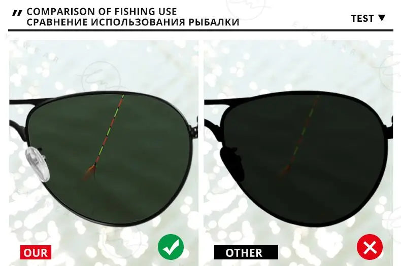 Brand Design Aviation Sunglasses Polarized Man Photochromic UV400 Glasses Woman Anti-glare Driving Goggles zonnebril heren