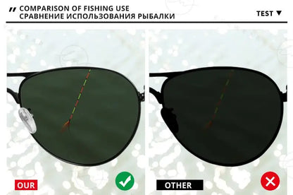 Brand Design Aviation Sunglasses Polarized Man Photochromic UV400 Glasses Woman Anti-glare Driving Goggles zonnebril heren