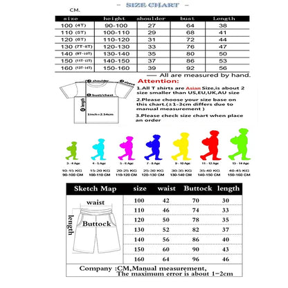 Summer New Boys Short Sleeved Top Shorts Two Piece Set Children's Casual Breathable Outfits Kids Beach Clothing Suit