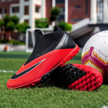 New Men Football Boots High-quality Soccer Shoes Soccer Cleats Professional Turf Training Shoes Ultralight Futsal Match Non-Slip