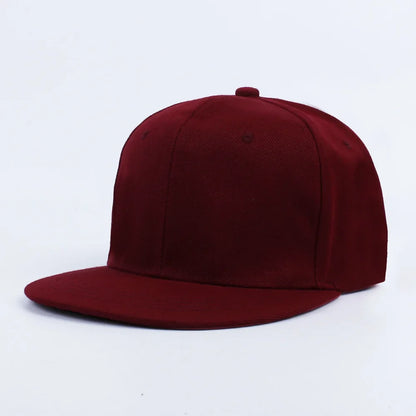 New Hot Sale Cap Plain Snapback Hat High Quality Adult Hip Hop Baseball Cap Men Women Outdoor Leisure Baseball Hat