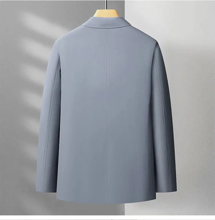 Sunscreen Jacket Blazer - Men's Fashionable Lightweight Business Casual Versatile Casual Cool and Light Thin Elastic Blazer