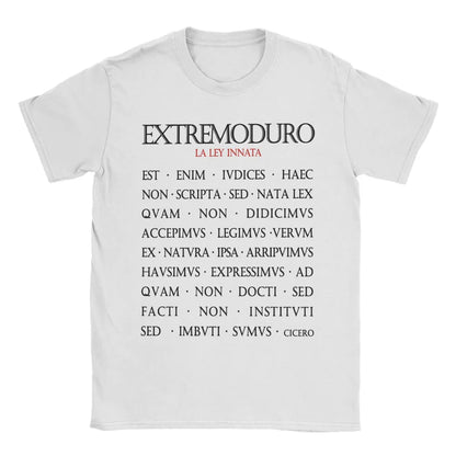 2026 Summer Rock Extremoduro Tour T Shirts Men Women Cotton Vintage Printed T-Shirt Crewneck Tee Shirt Fashion Short Sleeve Tops