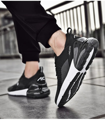 Men's Sneakers Outdoor Jogging Sport Shoes Autumn Season Women Casual Sneakers Shoes Platform Mesh Breathable Casual Shoes 36-47