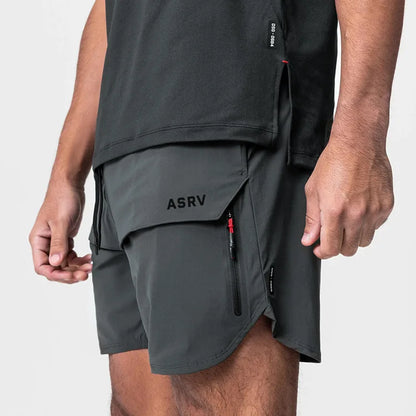 Men's Quick-Dry Gym Shorts Breathable Summer Training Running Basketball Fitness Jogging Loose Fit Streetwear Casual Sportswear