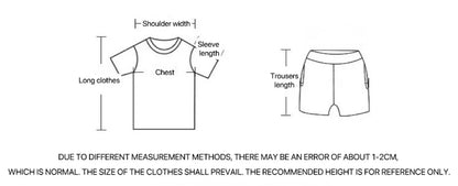1Set Boys Girls Leisure Set Fashion Cartoon Children Short Sleeve Shorts Sets Summer Kids Clothes Baby Tee+Short Pants Tracksuit