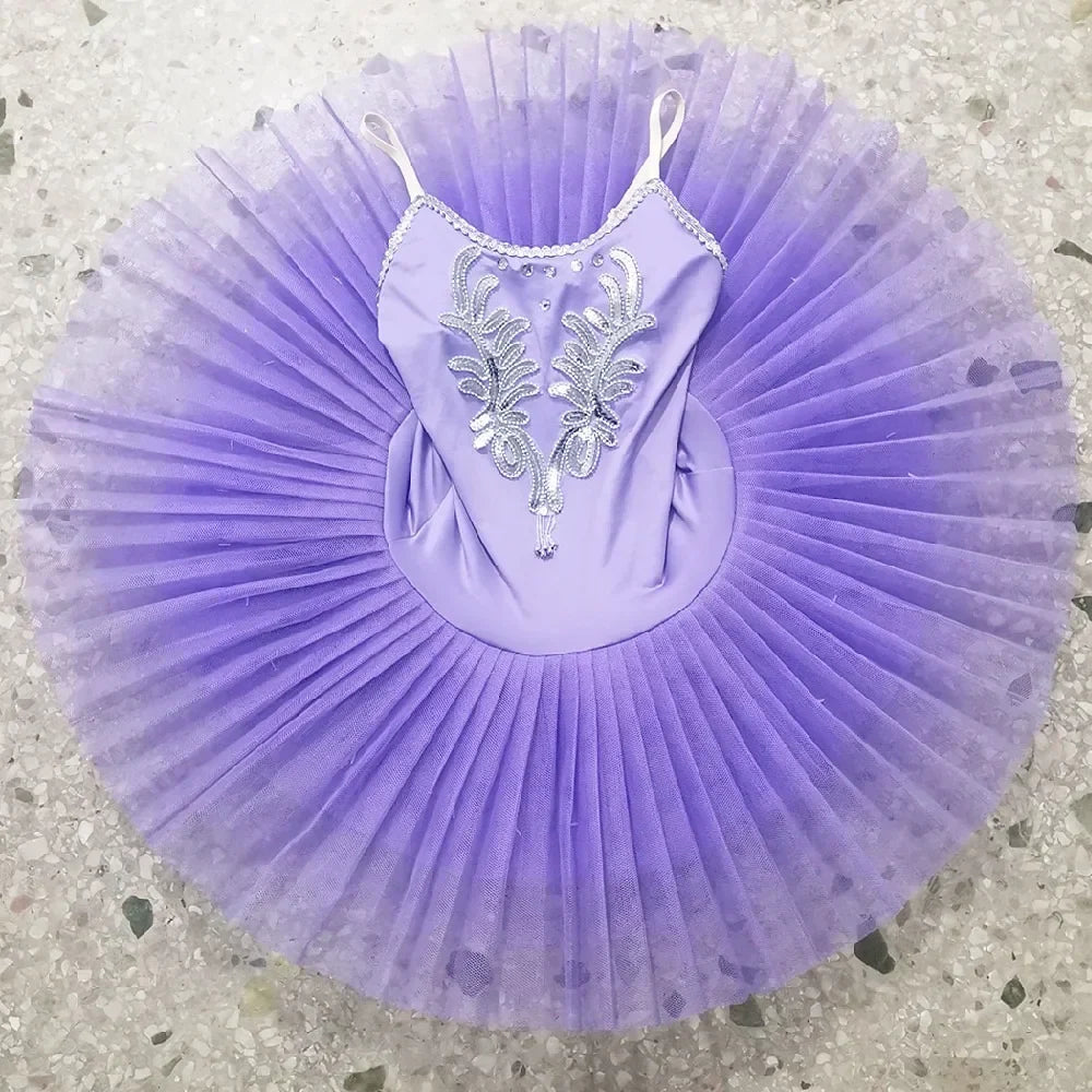 Summer Ballet Dress Women Vestidos Family Look Outfits Adult Ballet Girl Dress Tutu Ballerine Mother Kids Clothes Dance Costumes