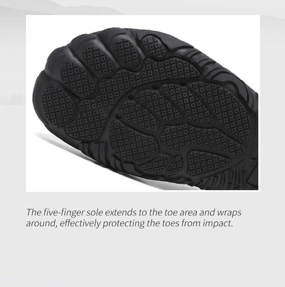 New Winter Booties Outdoor Waterproof Barefoot Boots For Men Ankle Boots Plush Warm Snow Shoes Non-slip Casual Sneakers Big Size