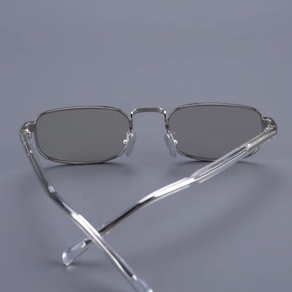 Small Square Top Quality Titanium Acetate Women Sunglasses Luxur Brand Designer Personality Retro Outdoor Men Sun Glasses UV400