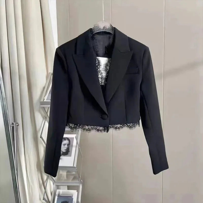 Ladies Suit Jacket 2025 Spring Casual Fashion Joker Female Blazer Coat Temperament Comfortable High-quality Women Outwear