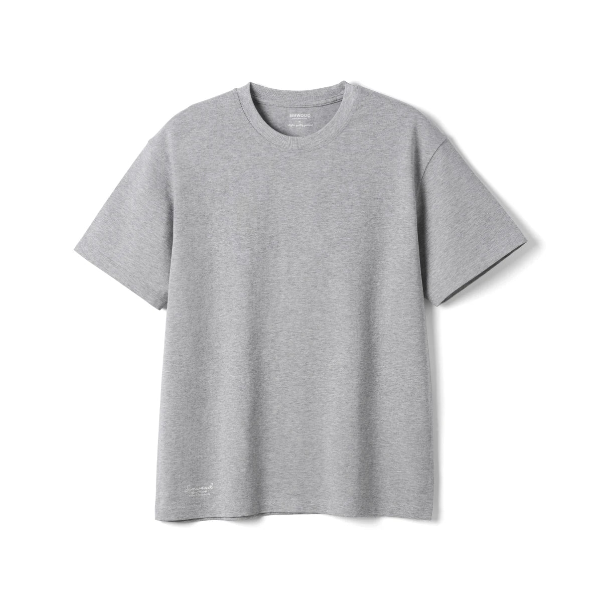 2026 Summer New Oversize 310gsm 100% Cotton T-shirts Men Quality Breathable Solid Color Comfortable Tops
