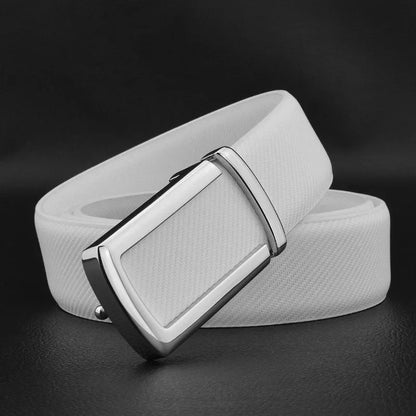 Men's High Quality C Letter Buckle White Belt Casual Leather Cowhide Fashion Jeans Belt Men's Designer Ceinture