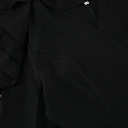 Black Elegant Blazer For Women 2025 Autumn Fashion Gold Buttons Patchwork Jacket Coat Party Vintage Commuter Suit Jacket