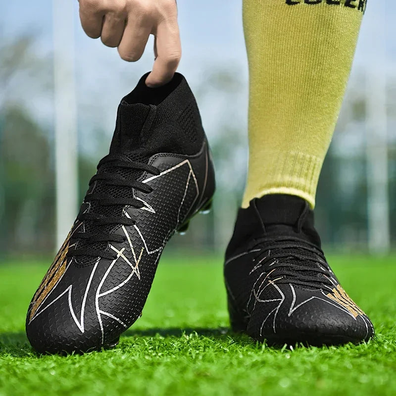 New Unisex Football Boots Professional Non-slip Soccer Shoes Outdoor Drop Shipping Futsal Match Training Sport Sport Sneakers
