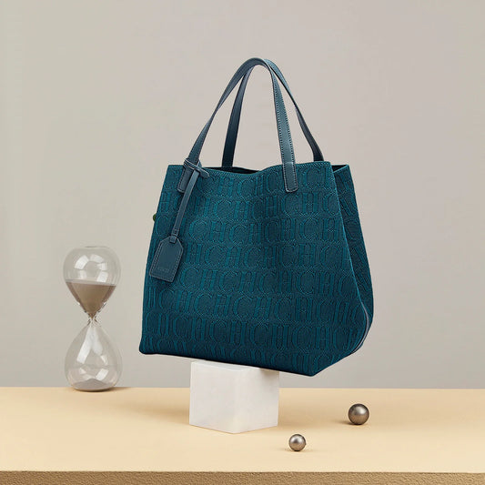 Classic Style Minimalist Versatile Women's Tote Bag Trendy New Arrival Solid Color Large Capacity Women's Handbag