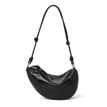 Genuine leather dumpling bag Shoulder bag Handbag Women's large capacity Crossbody Bags Cowhide 2026 top-grain leather