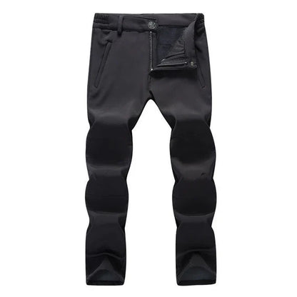 Winter Slim Men Outdoor Camping Pants Hiking Trousers Women Travel Thickening Warmth Retention Trekking Ride Sportswear