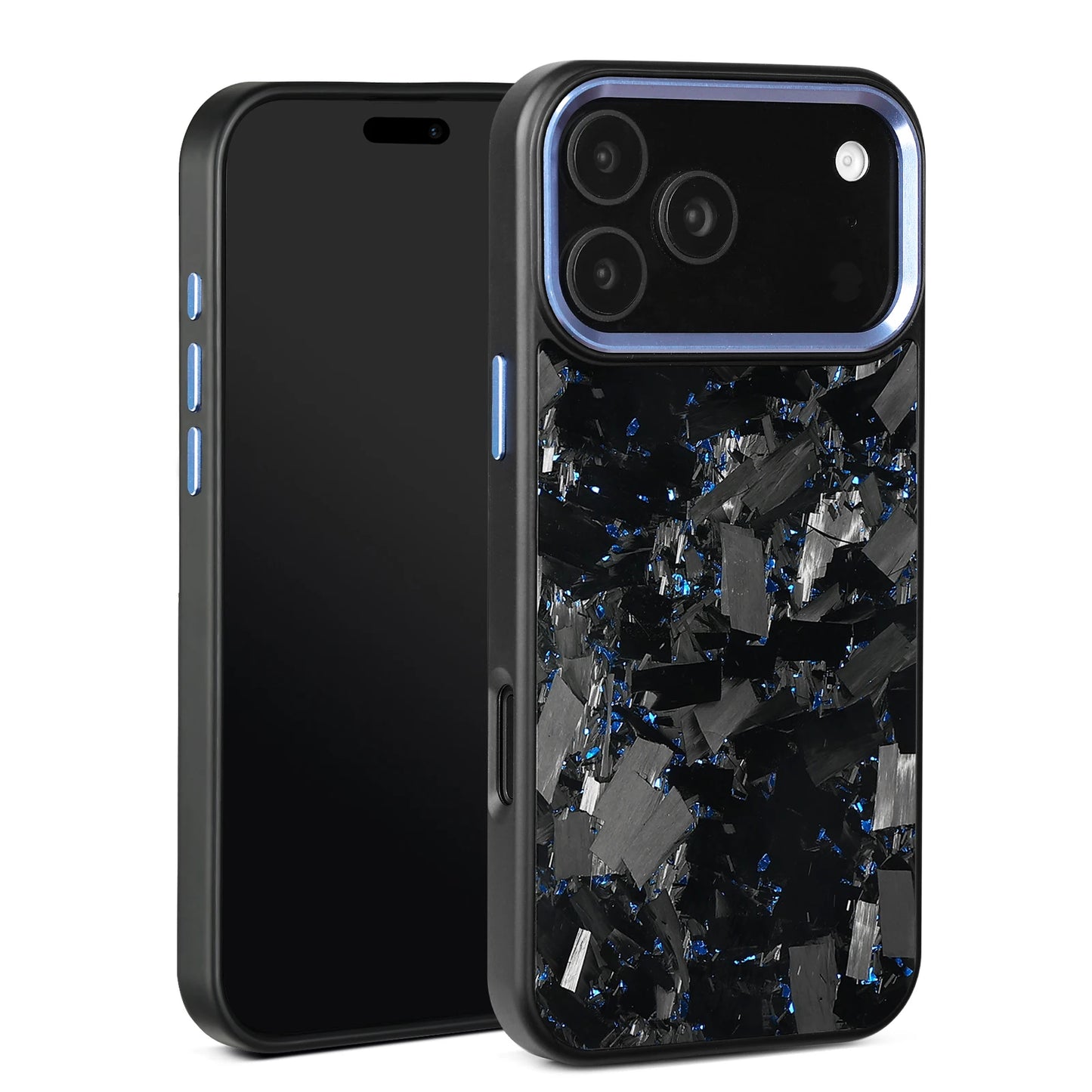 Real Premium Forged Carbon Fiber Phone Case For iPhone 17 Pro Max Air Shockproof Anti-slip Magnetic Wireless Charging Cover