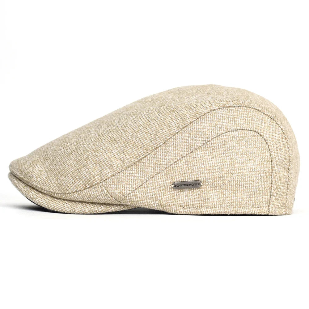 Autumn Winter Thick Warm Newsboy Caps Men Women Soft Beret Hat Casual Fashion Detective Hats Retro Driver Flat Caps