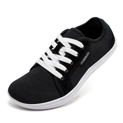 Wide Toe Barefoot Shoes Womens Mens Outdoor Lace Up Running Sneaker Zero Drop Comfortable Casual Shoes