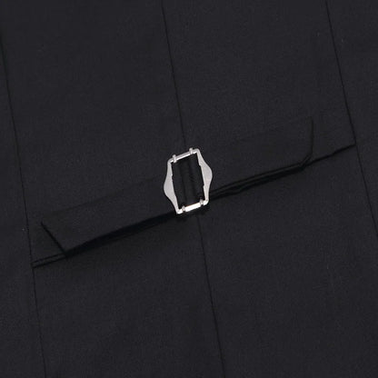 Men Suit Vest British Style Solid Single-breasted Sleeveless Male Waistcoat Slim Breathable Business Casual Man Vest