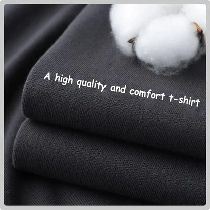 Funny Rabbit Hand Shadow T-Shirt Cute Cotton Short Sleeve T Shirt for Men Women Couple Short Sleeve Tops Harajuku Y2k Clothing