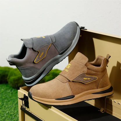 Fashion 2024 Latest 10KV Heat Resistant Welding Shoes Steel Toe Cap Men Work Safety Shoes Nail Proof Anti Smashing Sneakers