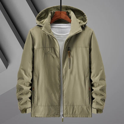 Casual Warm Military Tactical Coat Men Large Size Jacket Autumn Winter Padded Thickened Outdoor Punching Hiking Jacket Men's Top