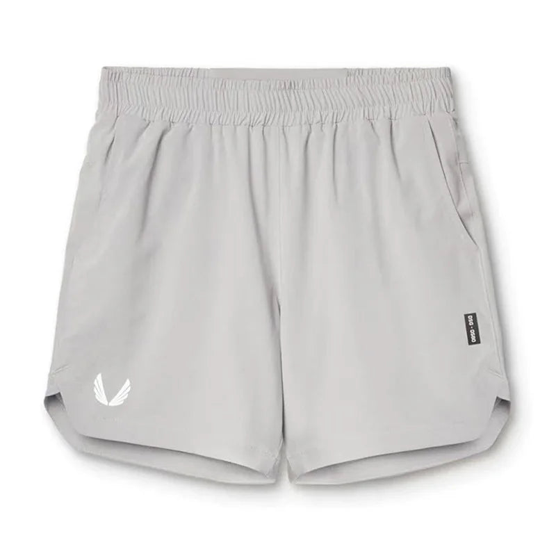 Men's Quick-Drying Shorts Summer Gym Workout Running Basketball Sports Breathable Slim Fit Casual Training Streetwear Fashion‌