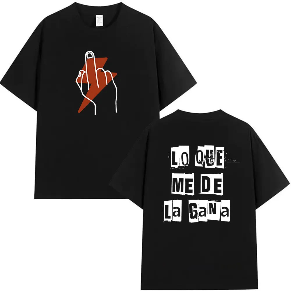 Rapper Dani Martin Tour 2025-2026 Merch T Shirts Men's Pop Music Clothing Short Sleeve T-shirt Man Hip Hop Gothic Vintage Tshirt