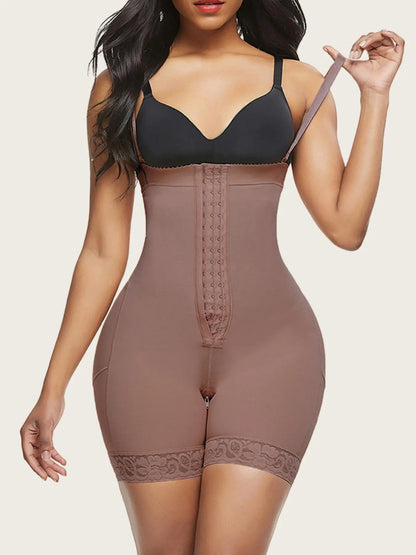 Women's High-Waist Shapewear Girdle Tummy Control Compression Body Shaper for Smooth Silhouette And Support