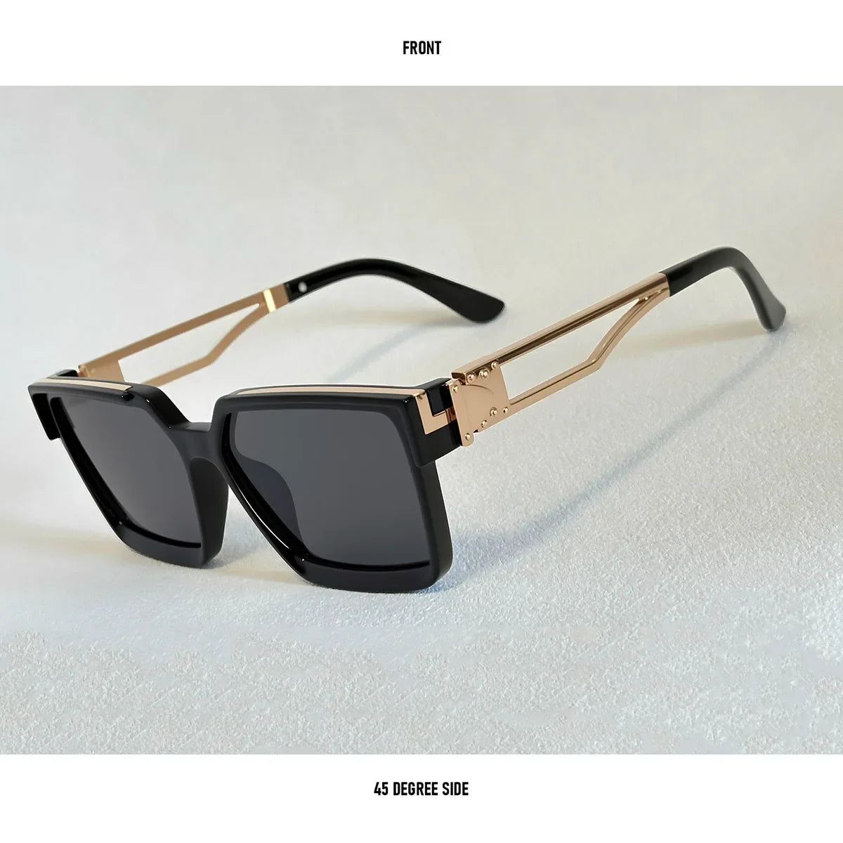 Millionaire Square Sunglasses Women 2026 UV400 Protection Sunglass Men Luxury Brand Design Fashion Glasses Gafas De Sol Hombre