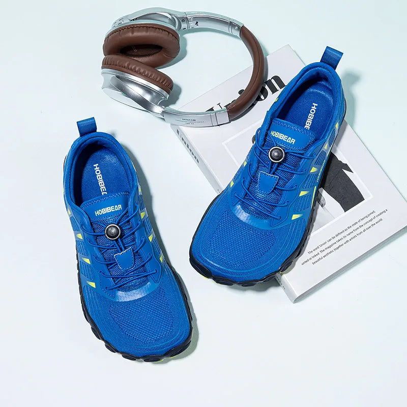 Wide Toe Barefoot Sneaker Unisex Non Slip Outdoor Athletic Shoes Elastic Band Beach Sneakers
