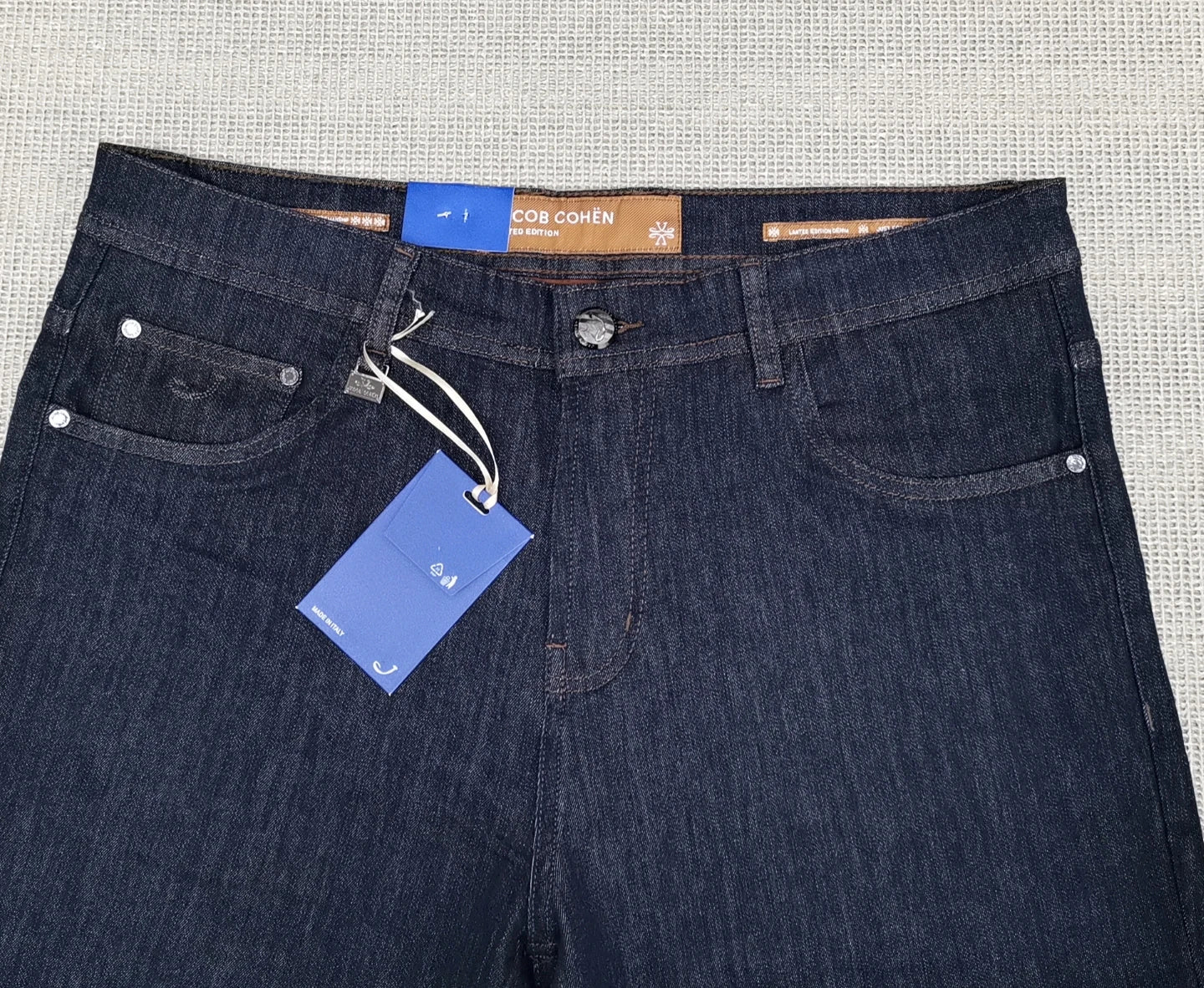 Jeans Thin Cotton Men 2026 Spring Summer new fashion straight breathable outdoors comfort Zipper Big size 30-40 Pants