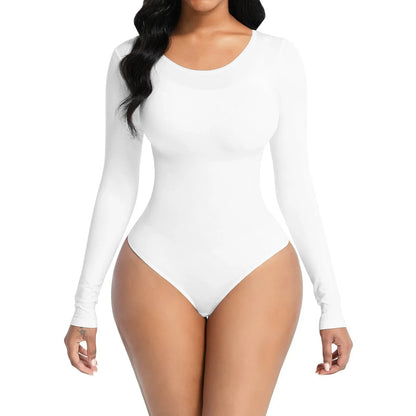 Sexy Women's Clothing Autumn/winter Long Sleeve Shapewear Tummy Control Bodycon Dress